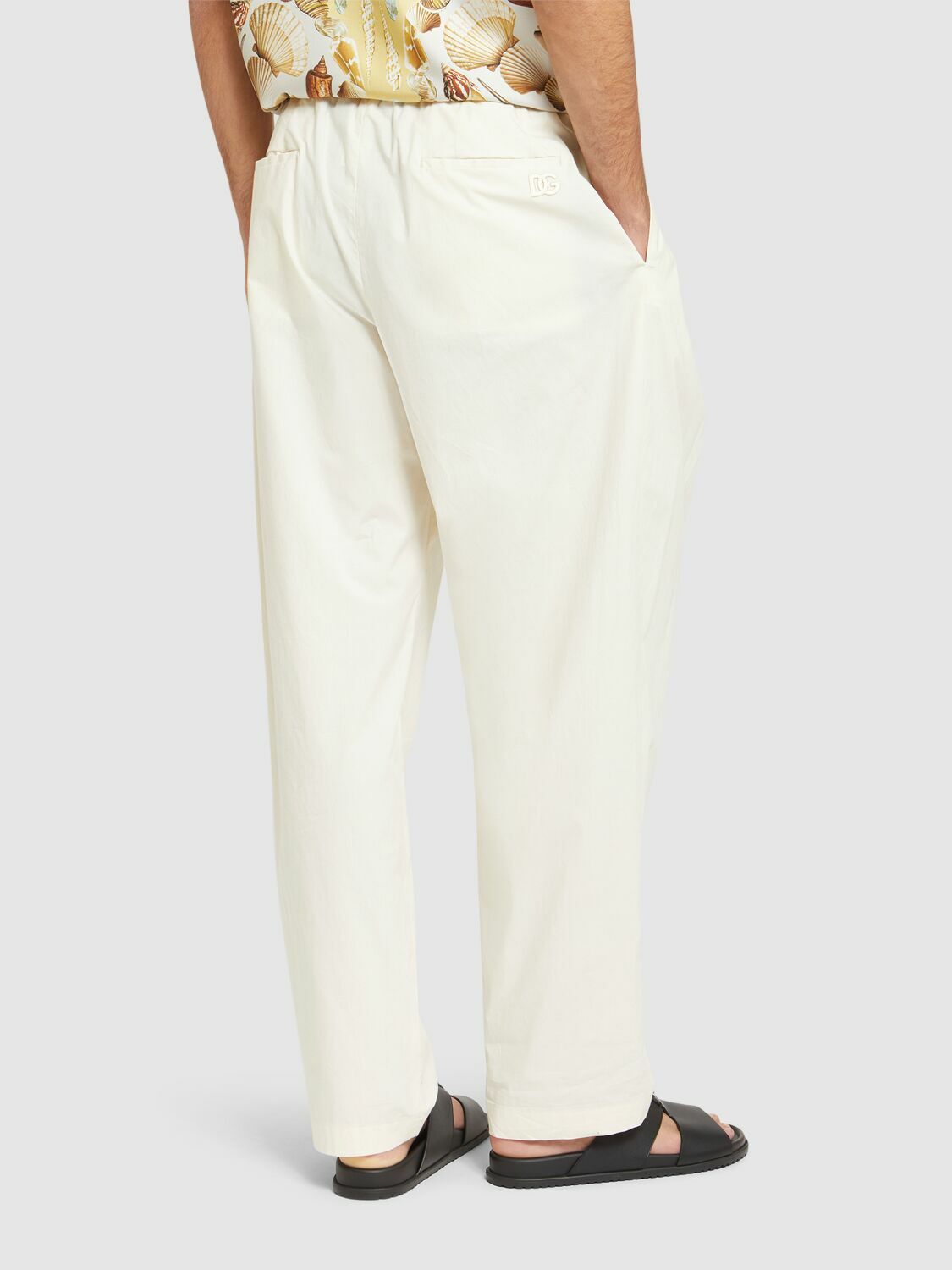 DOLCE & GABBANA Extra Fine Popeline Pants Dolce & Gabbana