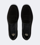 Church's Peebles shearling-lined suede loafers