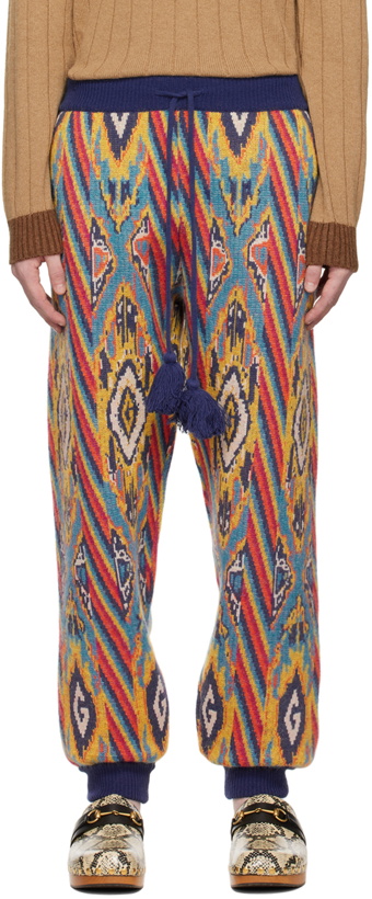 Photo: Gucci Multicolor G Rhombi Lounge Pants