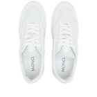 Moncler Men's Neue York Low Top Basketball Sneakers in White