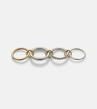 Spinelli Kilcollin Janssen SG 18kt gold and sterling silver ring with diamonds