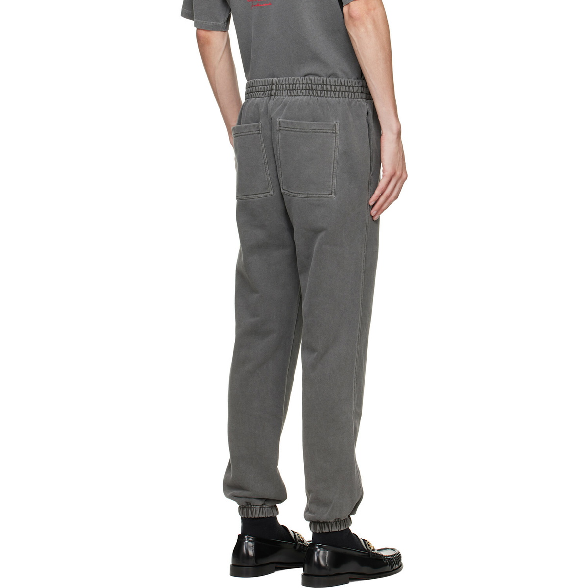 Represent Gray Printed 'Owners Club' Sweatpants