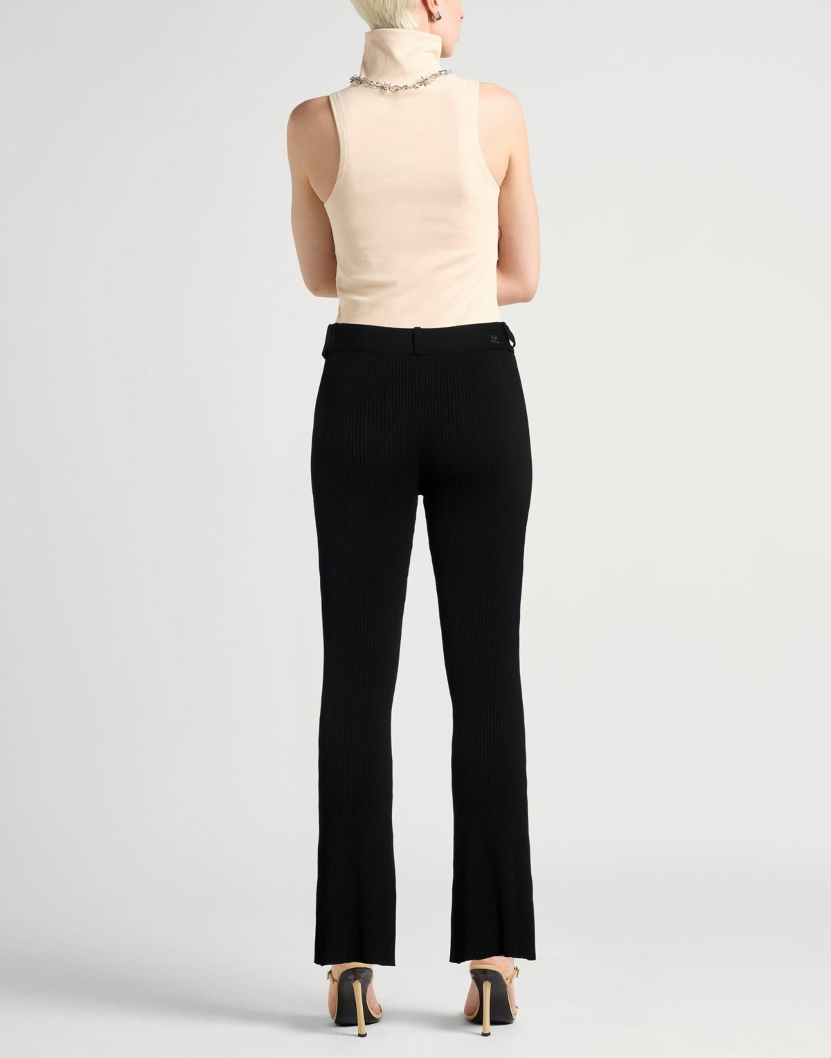 Courrèges Womens Pants in Black