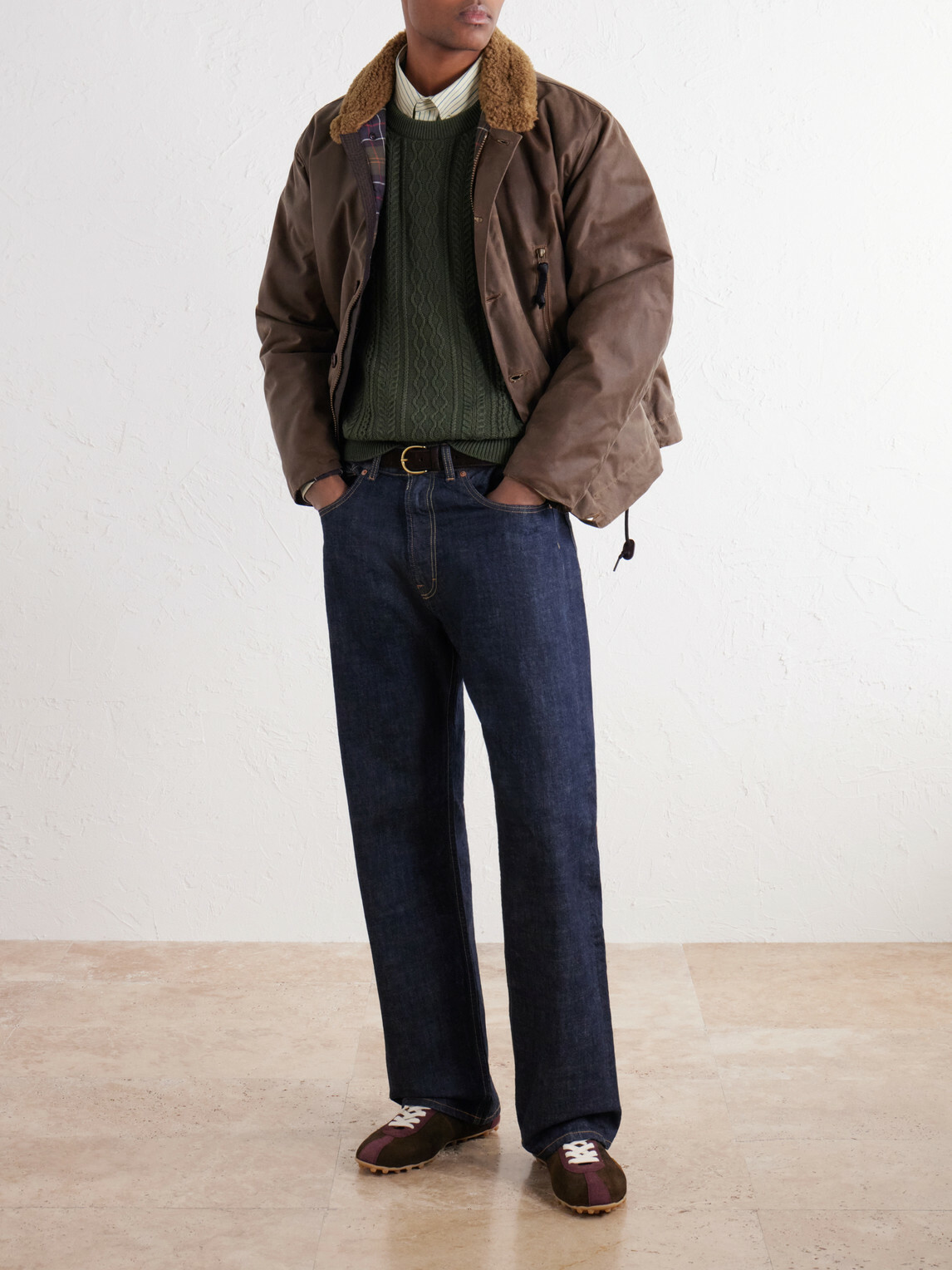 Begg & Co - Maytime Cable-Knit Cashmere-Blend Sweater - Green