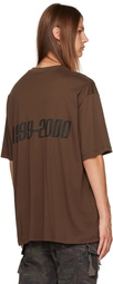 Song for the Mute Brown Oversized T-Shirt