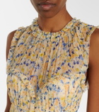 Ulla Johnson Kasia floral silk chiffon maxi dress