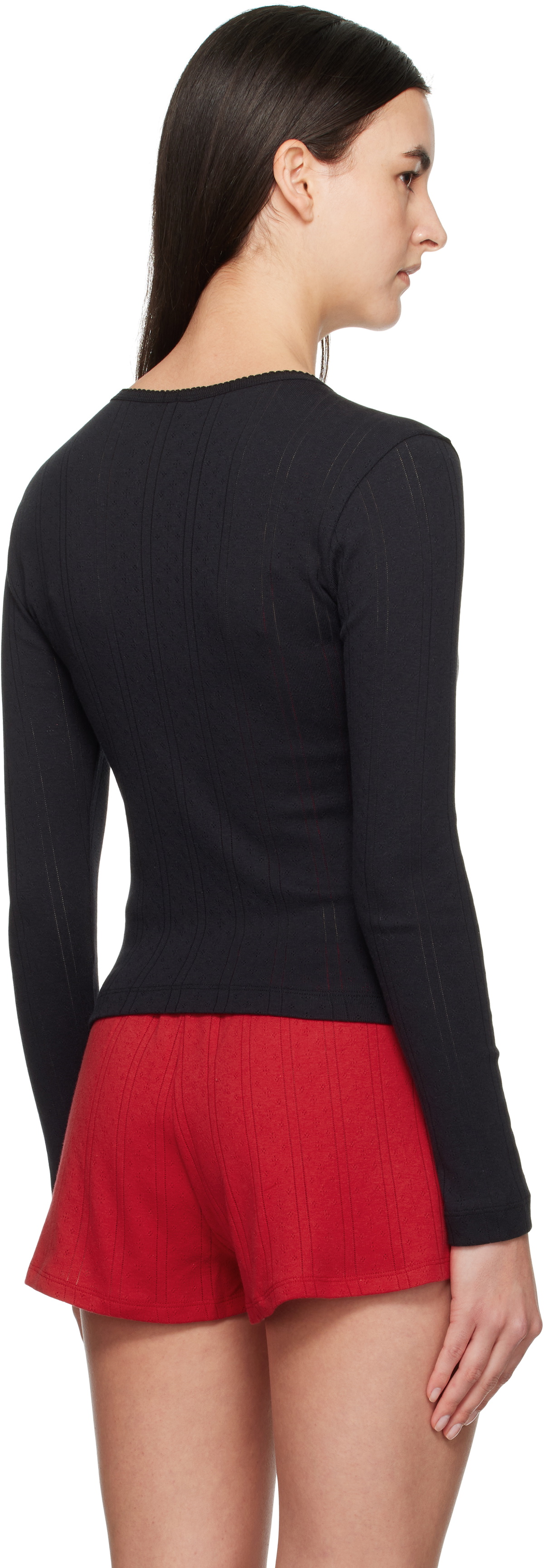 Cou Cou Black 'The Cardigan' Cardigan