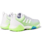 Adidas Golf - CodeChaos Coated-Mesh and Faux Leather Golf Shoes - Green
