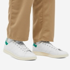 Adidas Men's Stan Smith 'Dr Doom' Sneakers in White/Bold Green