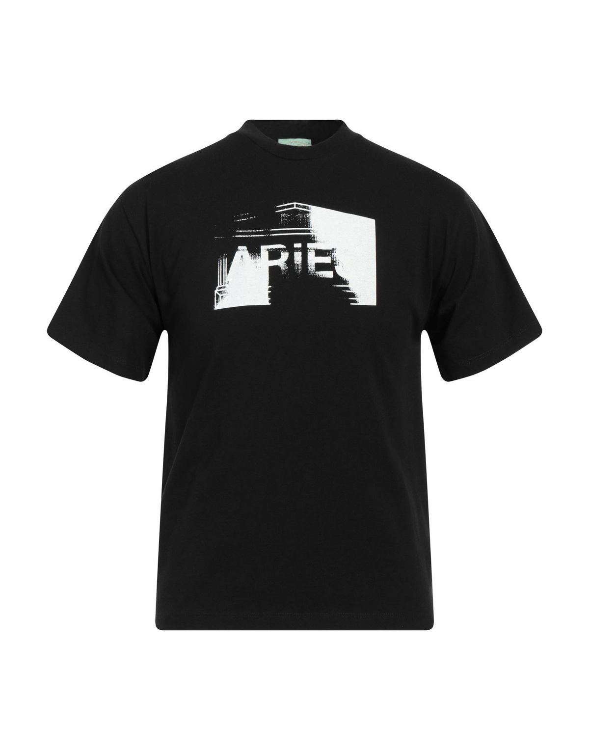 Aries Mens T-shirt in Black