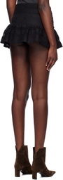 Isabel Marant Etoile Black Darine Miniskirt