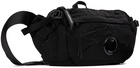 C.P. Company Black Nylon B Messenger Bag