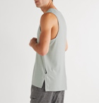 Nike Training - Slim-Fit Mélange Dri-FIT Tank Top - Gray