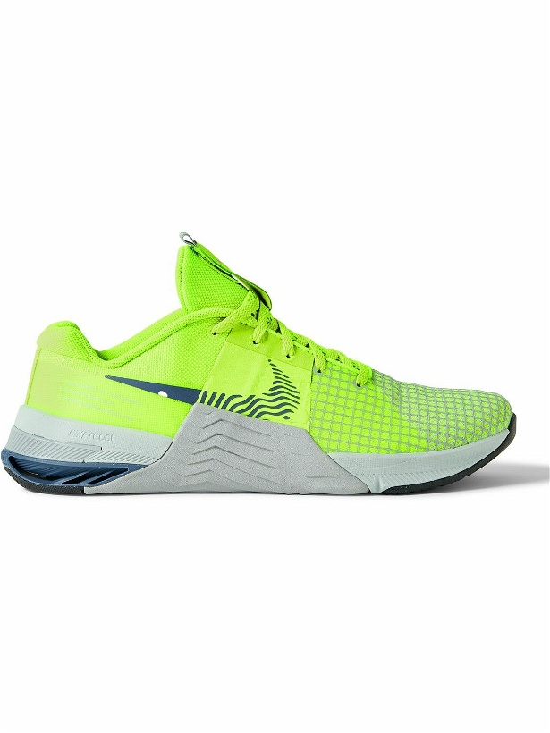 Photo: Nike Training - Metcon 8 Rubber-Trimmed Mesh Training Sneakers - Green