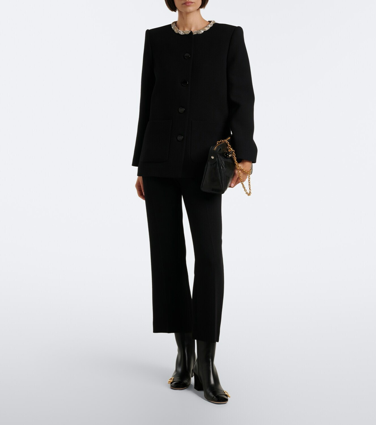 Valentino Garavani Veeside leather ankle boots
