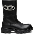 Diesel Black D-Hammer Ankle Boots