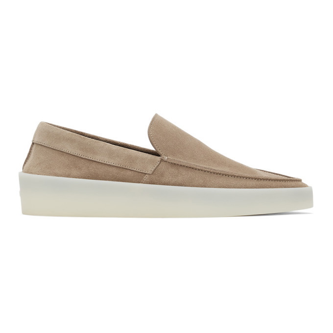 Photo: Fear of God Beige The Loafer Loafers