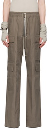 Rick Owens Gray Cargobelas Cargo Pants