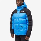 The North Face Men's Himalayan Down Parka Jacket in Super Sonic Blue/Tnf Black