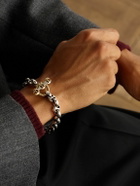 HOORSENBUHS - Open-Link™ Sterling Silver Diamond Chain Bracelet - Silver