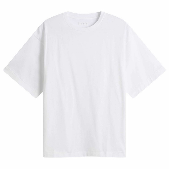 Photo: Kaptain Sunshine Men's Suvin Cotton Short Sleeve T-Shirt in White