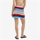 Missoni Women's Towelling Stripe Mini Skirt in Multi