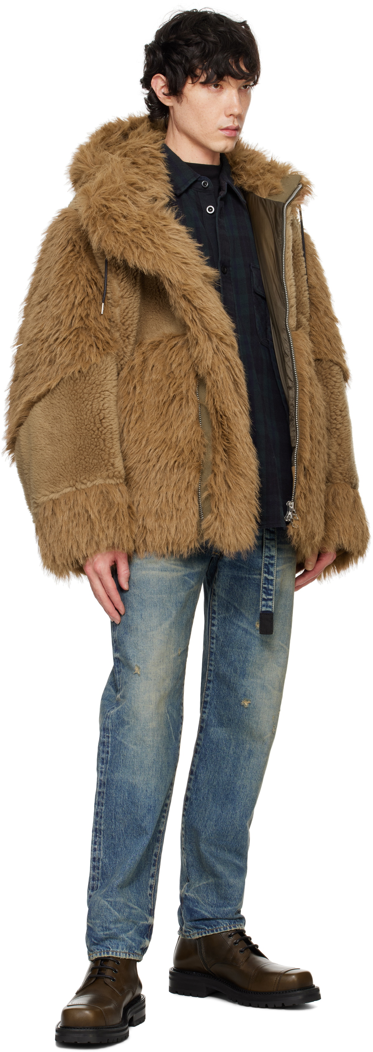 Sacai Sacai Gonz Beyondexx Denim Jacket Blouson 600051933lbl main image 1