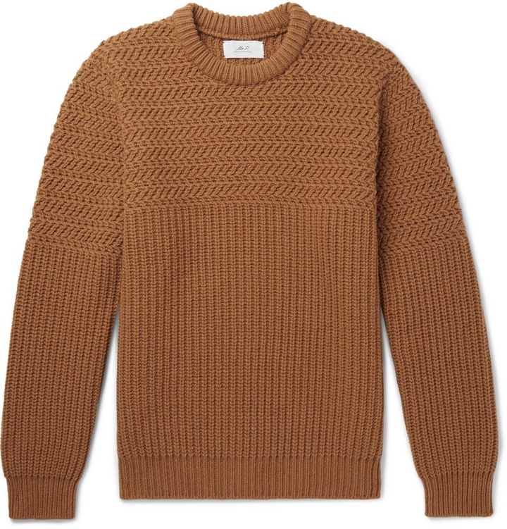 Photo: Mr P. - Ribbed Wool-Blend Sweater - Men - Camel