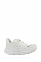 Hoka White Mesh Bondi 9 Sneakers