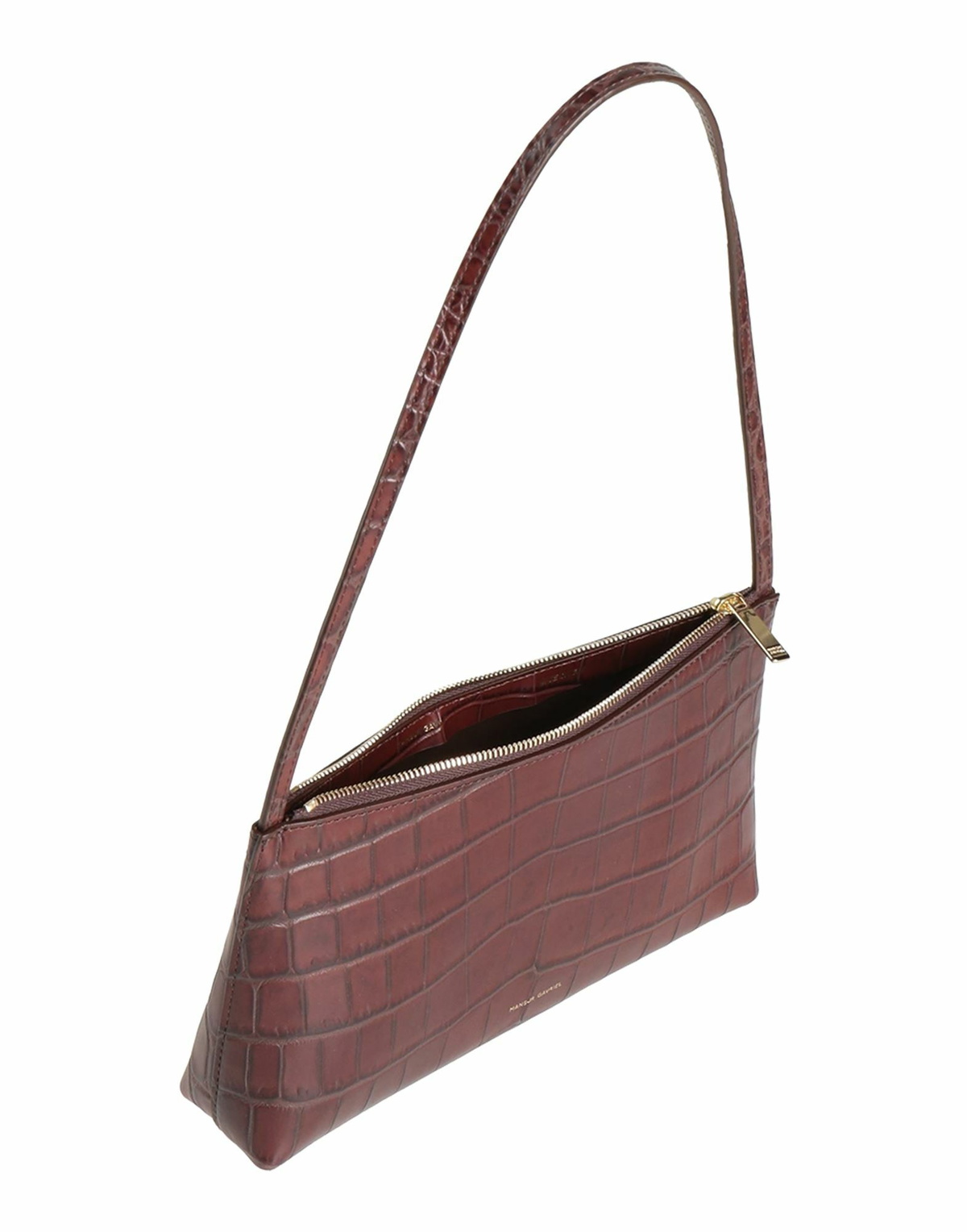 Mansur Gavriel Gaia Womens Shoulder bag Chocolate in Brown