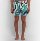TOM FORD - Slim-Fit Mid-Length Printed Swim Shorts - Men - Multi