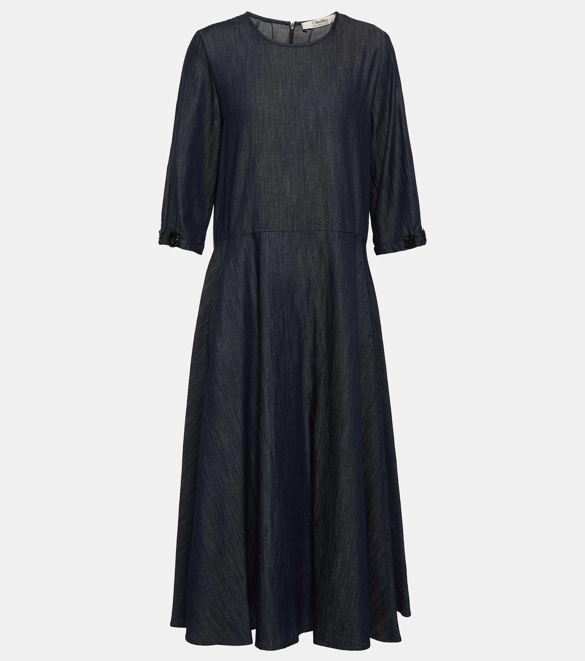 【送料 関税込】’S Max Mara Cotton-blend denim shift dress Cotton-blend denim shift dress in blue - S Max Mara | Mytheresa