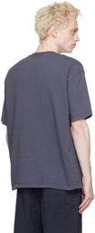 PRESIDENT's Navy Embroidered T-Shirt