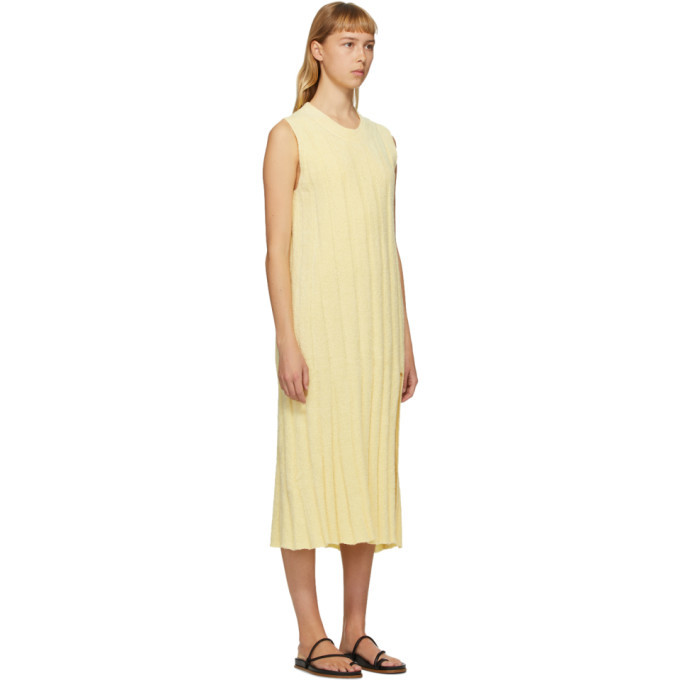 Rus Yellow Rayon Dress