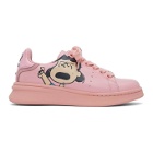 Marc Jacobs Pink Peanuts Edition The Tennis Shoe Sneakers