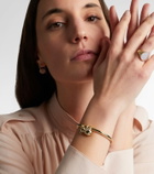 Yvonne Léon Koala 9kt gold (375/1000) bracelet with diamonds and enamel