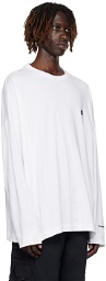 Nike White PEACEMINUSONE Edition Long Sleeve T-Shirt