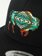 Pendleton - Buffalo Embroidered Cotton-Twill Cap