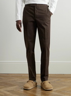 Polo Ralph Lauren - Chester Tapered Cotton-Blend Twill Suit Trousers - Brown