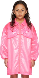 CRLNBSMNS Kids Pink Zip-Up Jacket