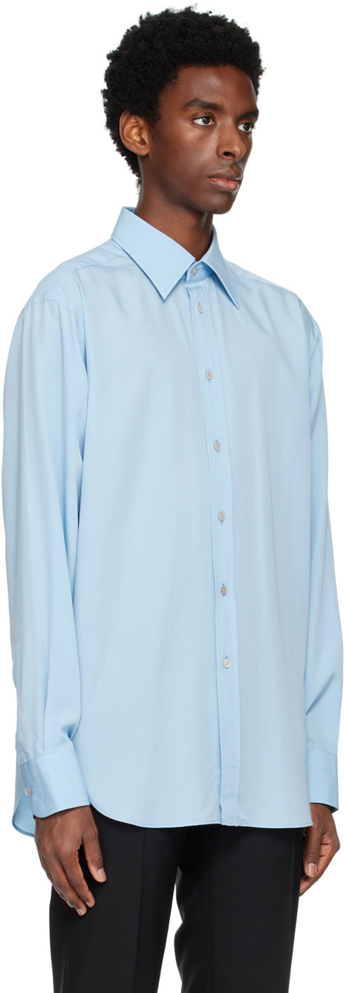 TOM FORD Blue Buttoned Shirt TOM FORD