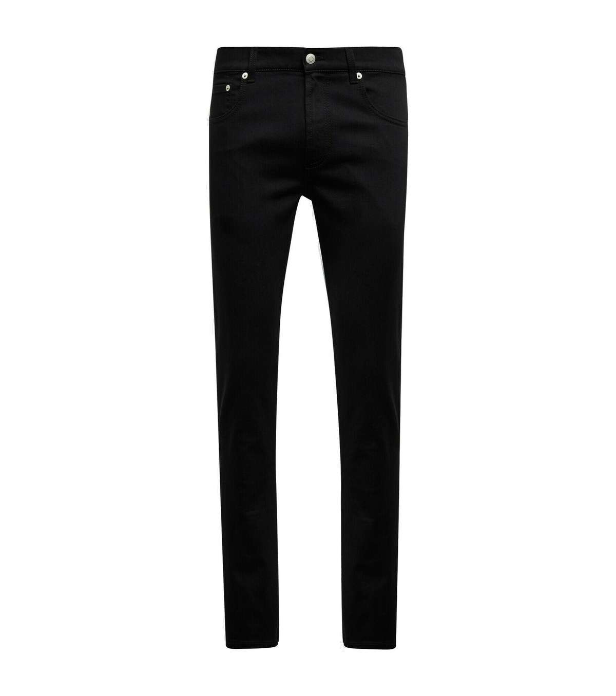【関税&送料込】Alexander Mcqueen Crepe Slim-Fit Pants MCQUEEN Crepe bootcut pants | NET-A-PORTER
