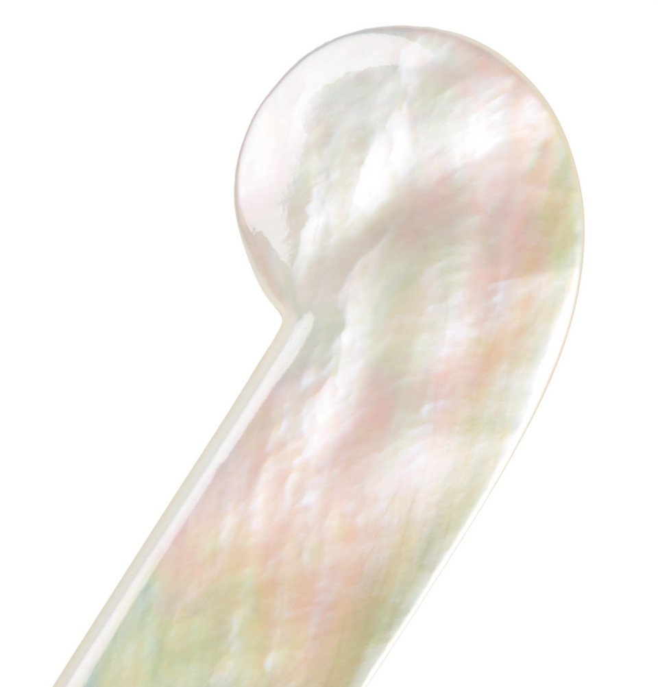 Lorenzi Milano - Mother-of-Pearl Butter Knife - Silver Lorenzi Milano