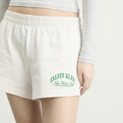 Calvin Klein Women's Logo Cotton Jerset Short in Tofu
