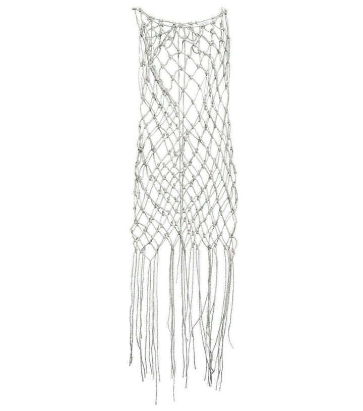 Photo: Giuseppe di Morabito Crystal-embellished minidress
