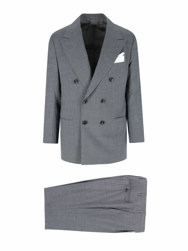 Photo: Kiton Double-breasted Suit