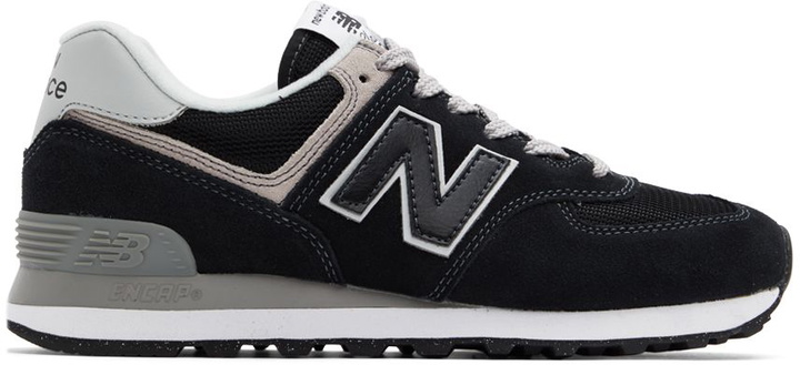 Photo: New Balance Black 574 Core Sneakers