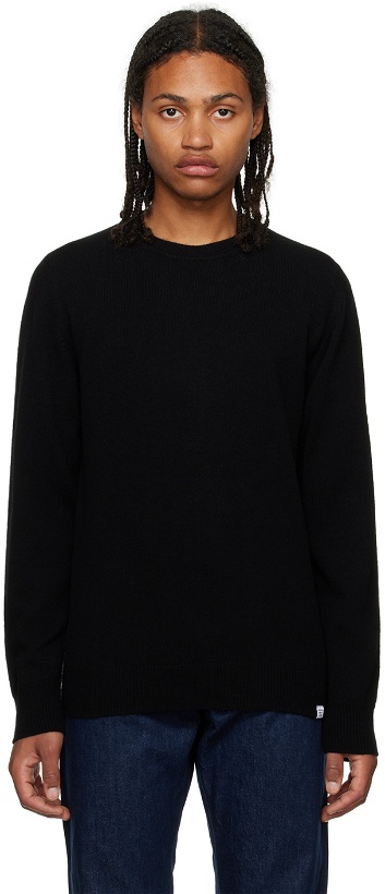 Photo: NORSE PROJECTS Black Sigfred Sweater