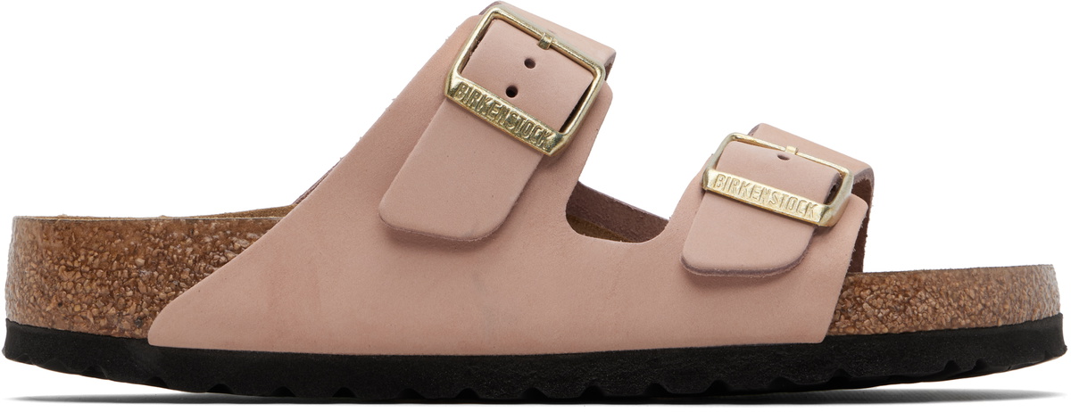 Birkenstock Pink Regular Arizona Soft Footbed Sandals
