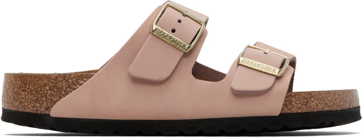 Photo: Birkenstock Pink Regular Arizona Soft Footbed Sandals